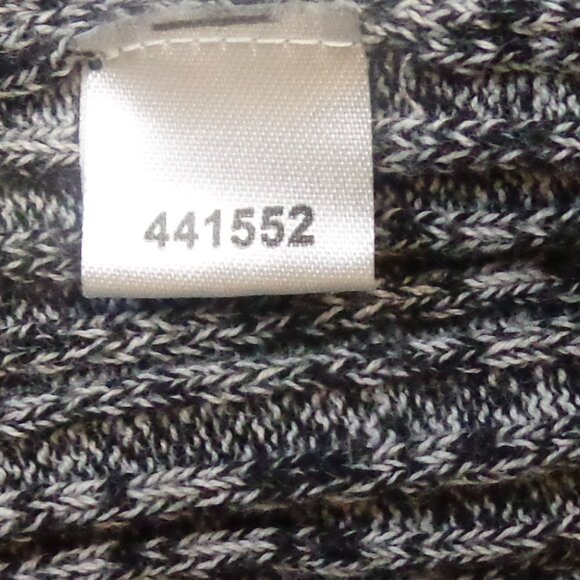 Ann Taylor Factory Size Small Heathered Black/Gray Sweater - Picture 5 of 8